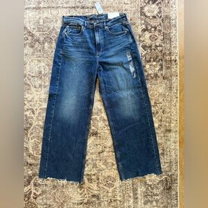American Eagle Super High-Rise Wide Leg Jeans size 12